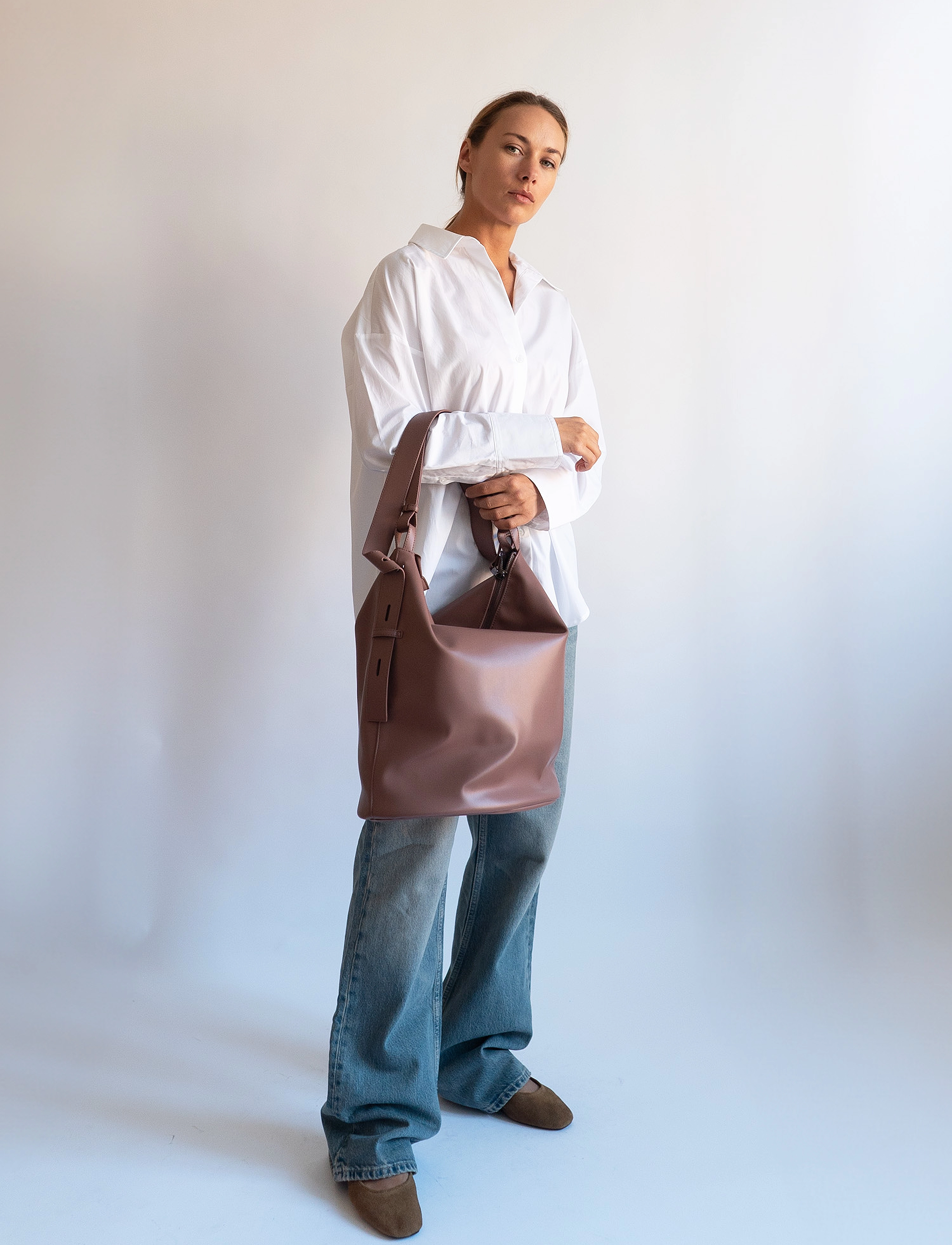 HVISK - EMMETT SOFT STRUCTURE - dusty mauve - 4