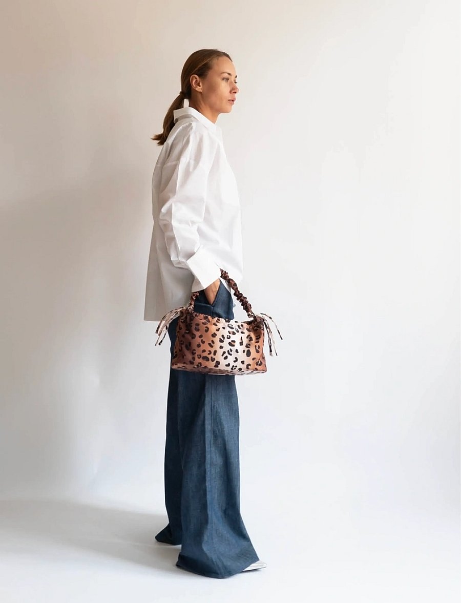 HVISK - ARCADIA TWILL PRINT - speciella tillfällen - leopard - 0