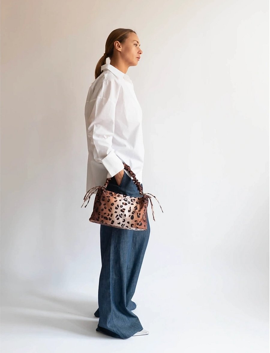 HVISK - ARCADIA TWILL PRINT - speciella tillfällen - leopard - 3