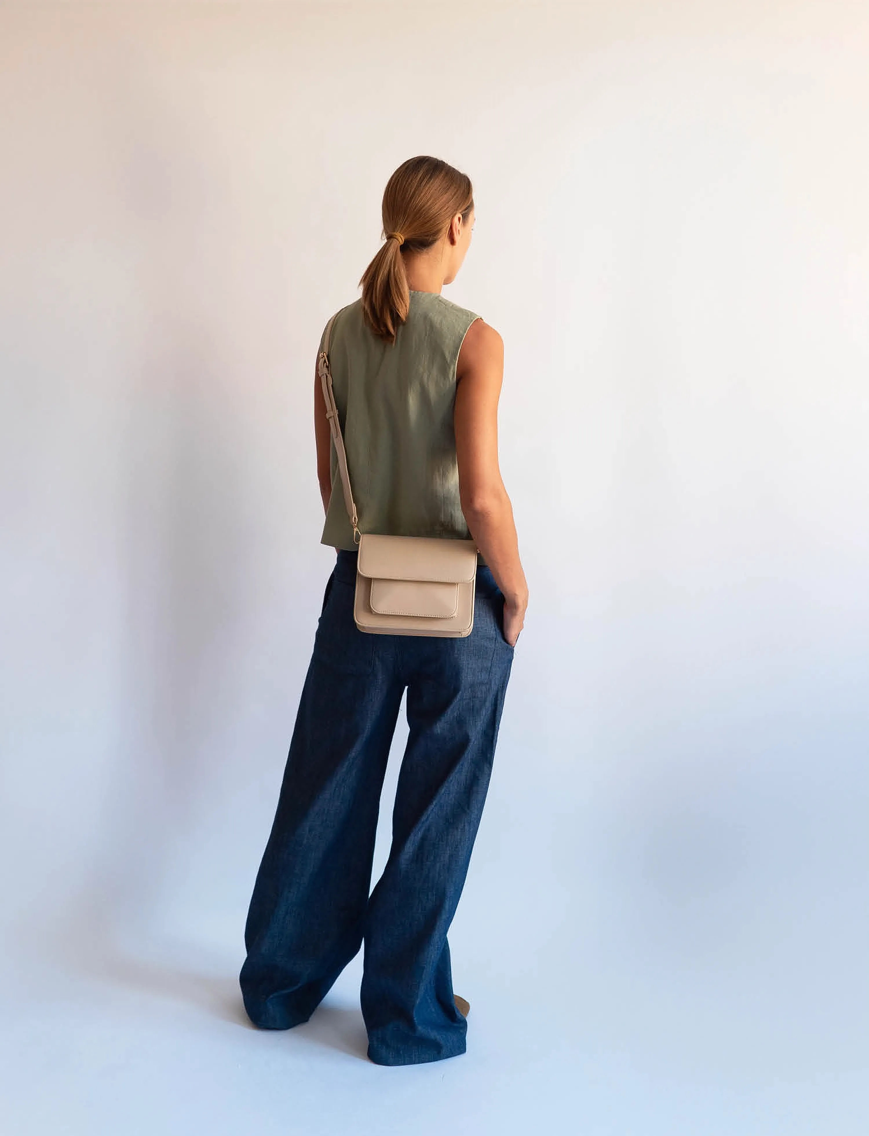 HVISK - CAYMAN POCKET SOFT STRUCTURE - light taupe - 5