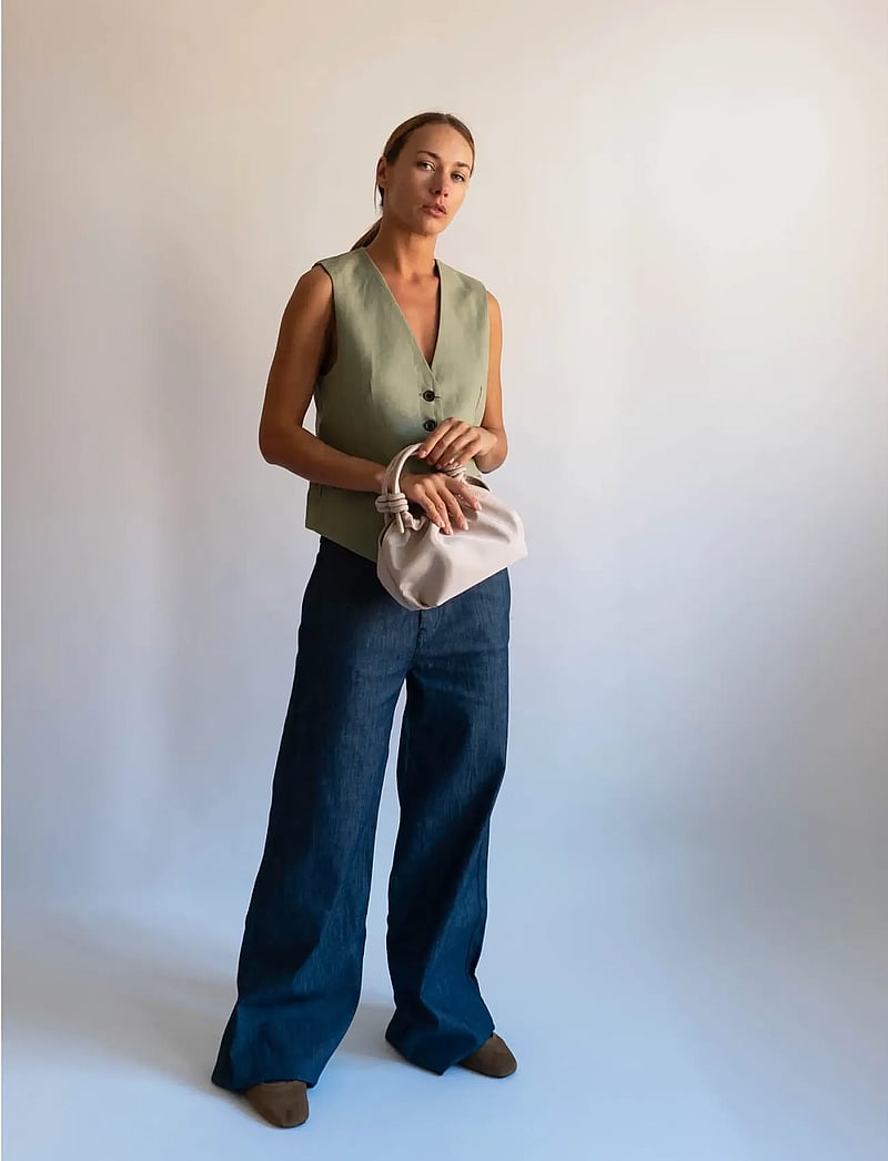 HVISK - JOLLY MATTE TWILL - erilised sündmused - light taupe - 0