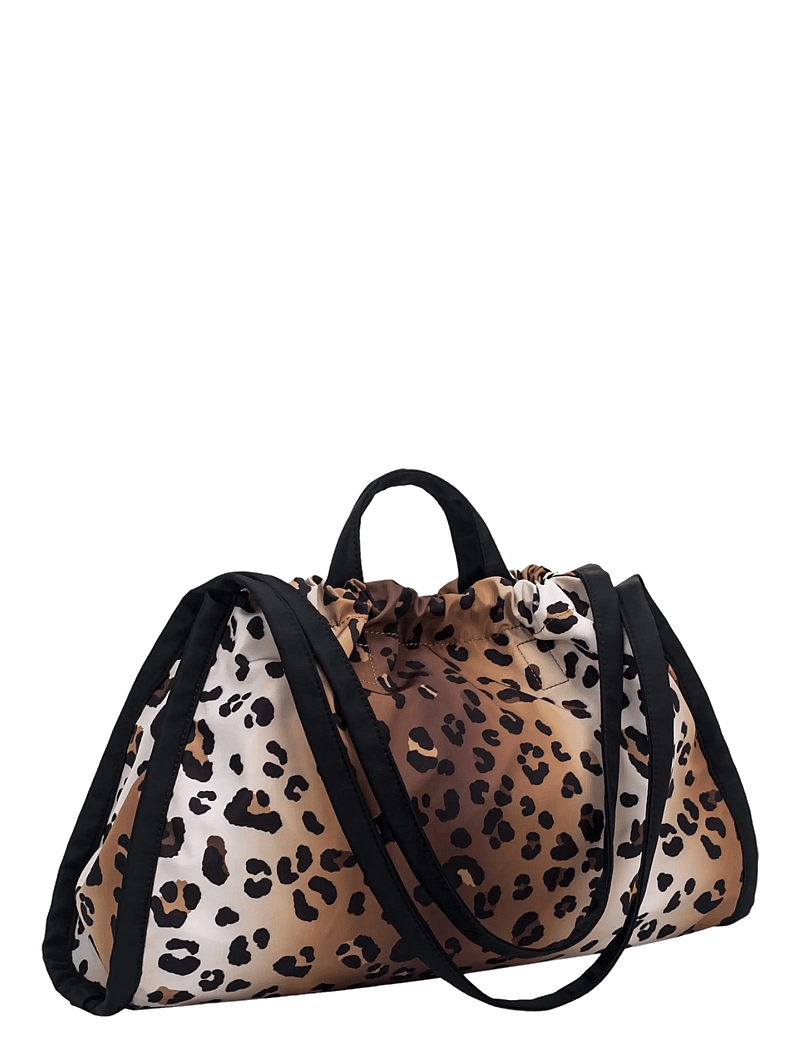 HVISK - SAGE MEDIUM TWILL PRINT - shoppers - leopard - 2