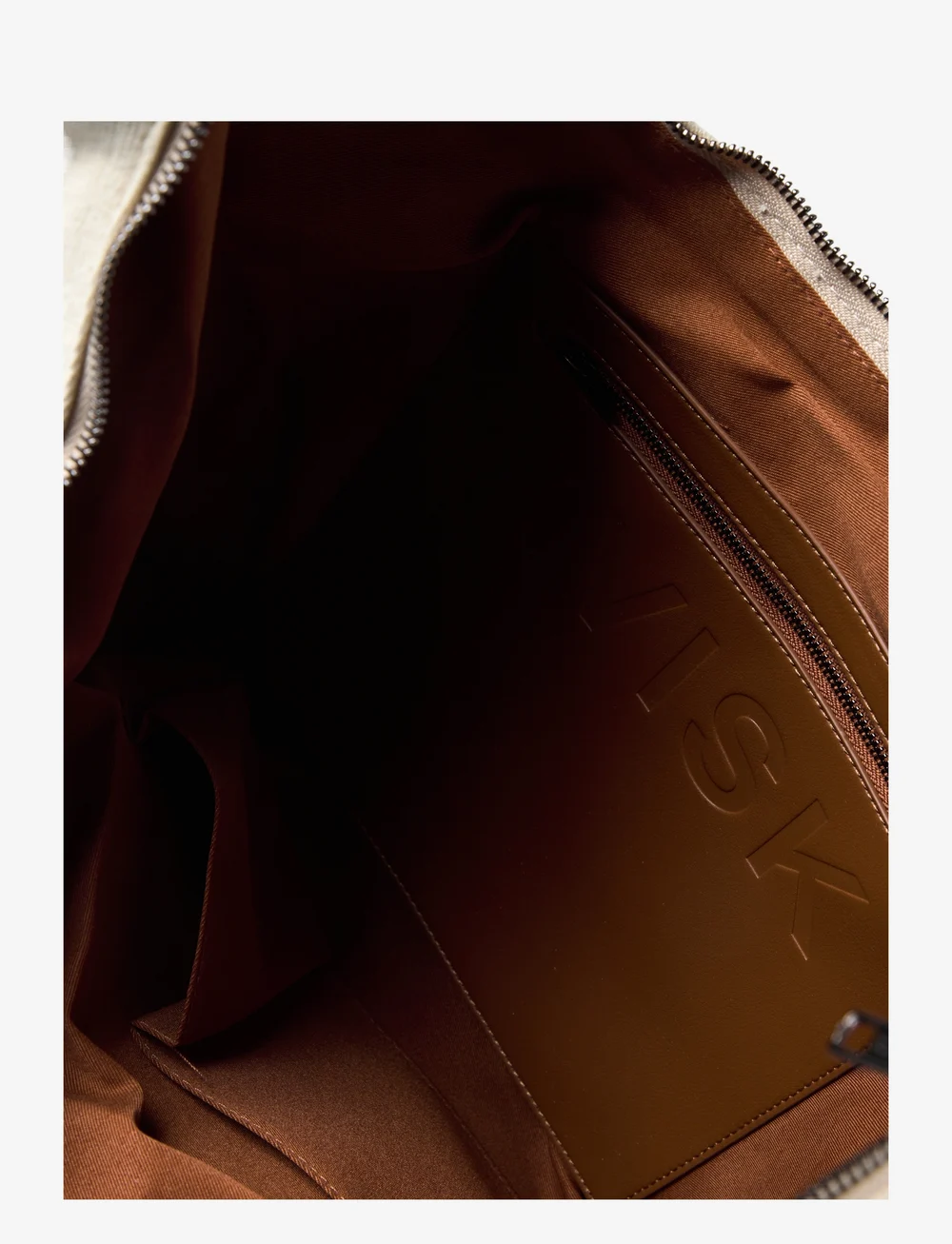 HVISK - TERRA DENIM - shoppingväskor - pale flax - 4