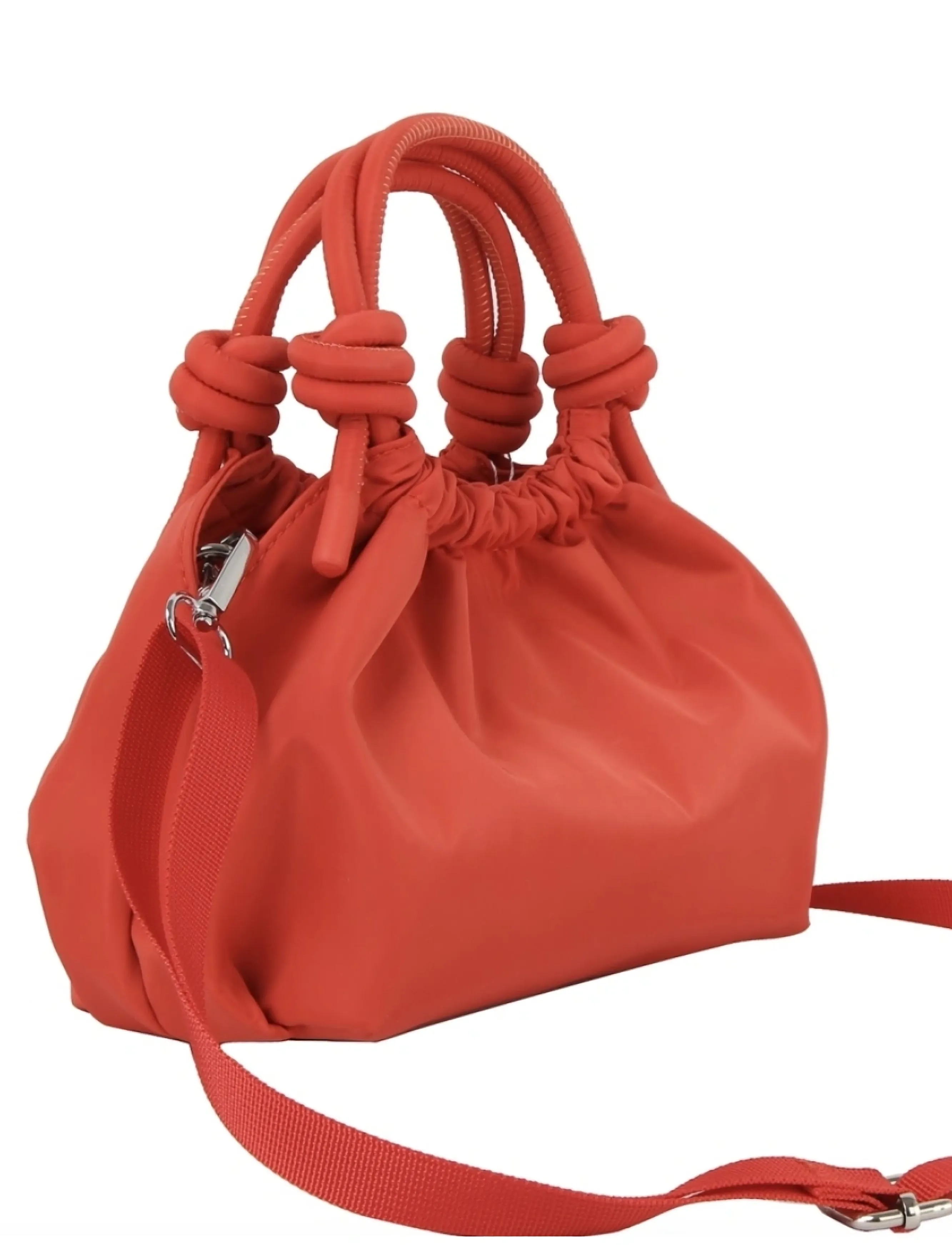 HVISK - JOLLY MATTE TWILL - red coral - 3