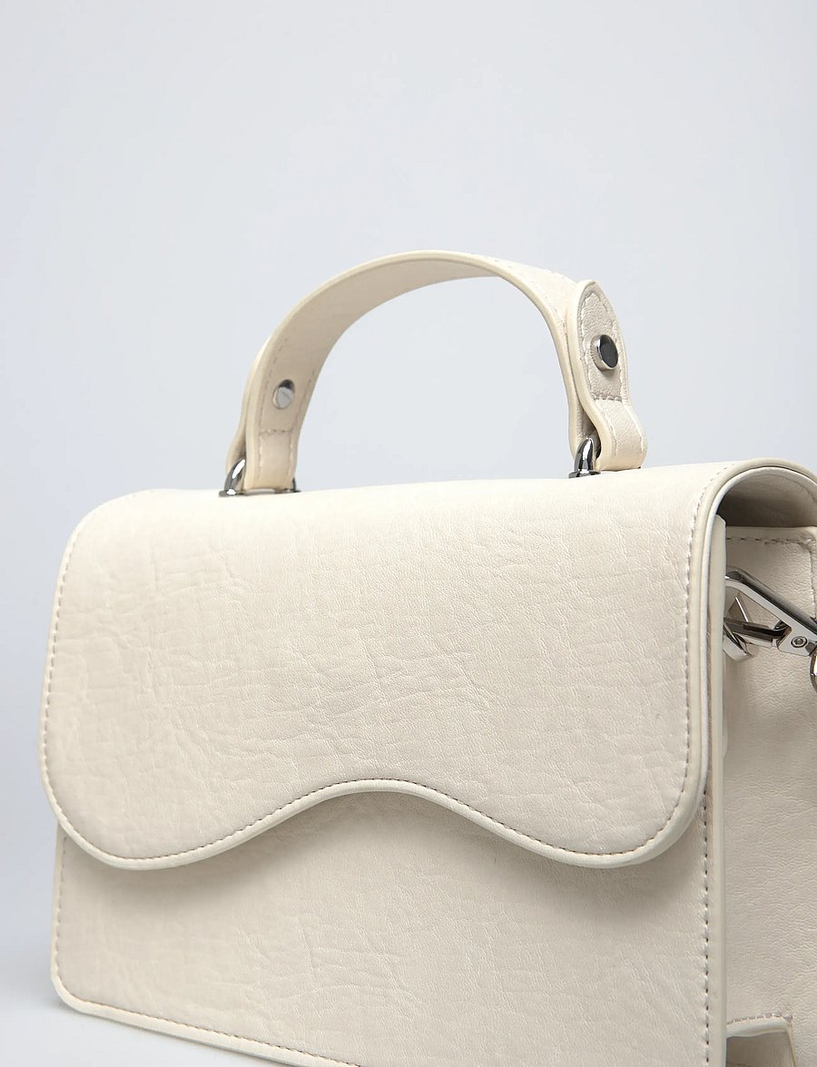 HVISK - CRANE SOFT STRUCTURE - schultertaschen - white sand - 5