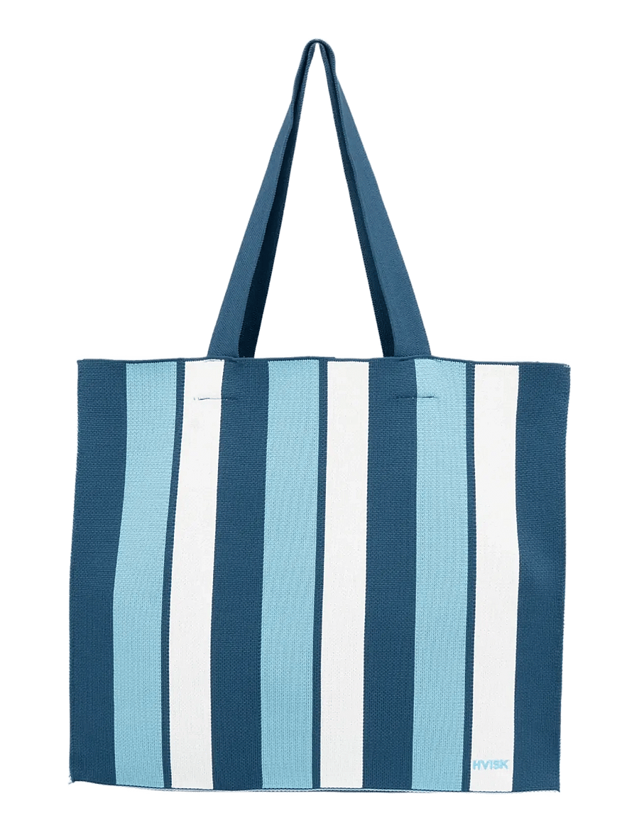 HVISK - CRUISE KNIT NET - tote bags - bondi blue - 1