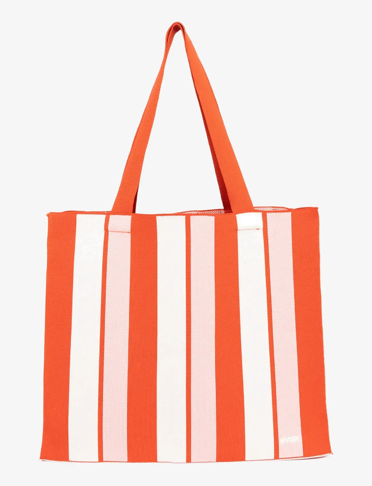 HVISK - CRUISE KNIT NET - tote bags - red coral - 0