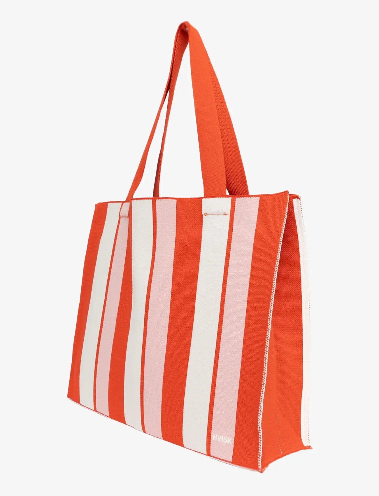 HVISK - CRUISE KNIT NET - tote bags - red coral - 1