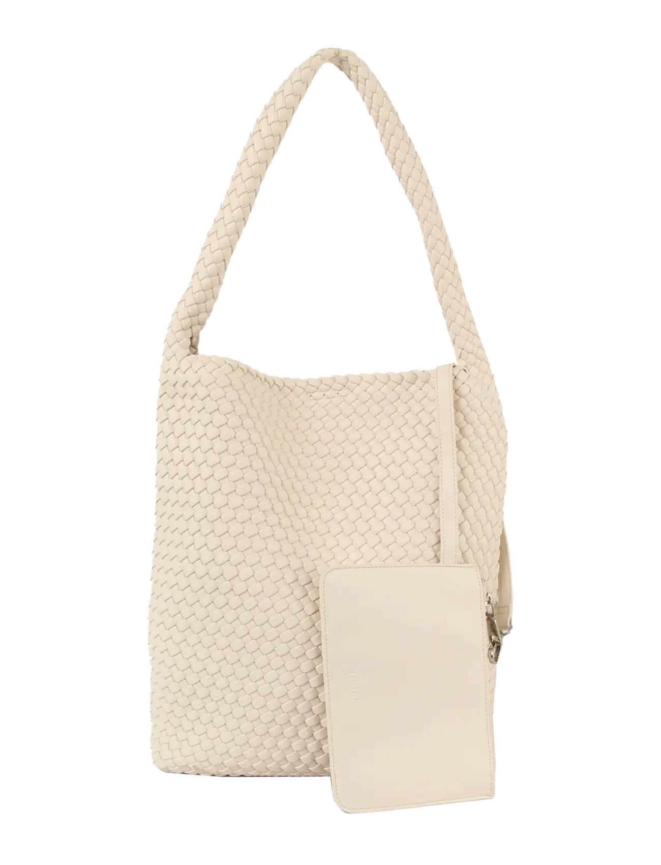 HVISK Hobo Braided Soft Structure Beige - One Size - Damen