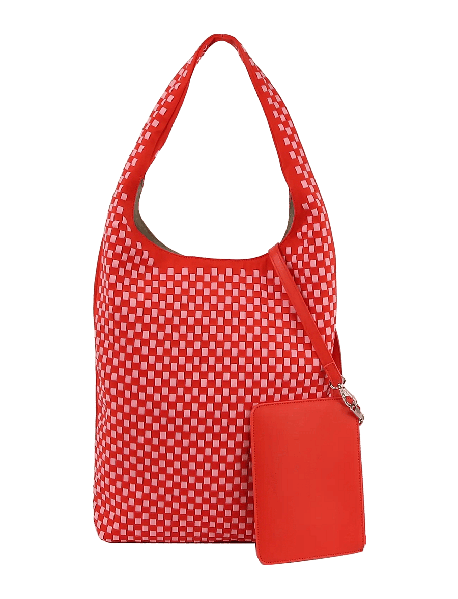 HVISK - HOBO BRAIDED NEOPRENE - kandekotid - red coral - 1