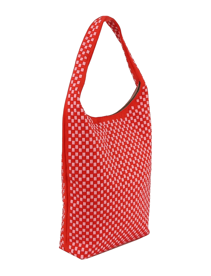 HVISK - HOBO BRAIDED NEOPRENE - kandekotid - red coral - 2
