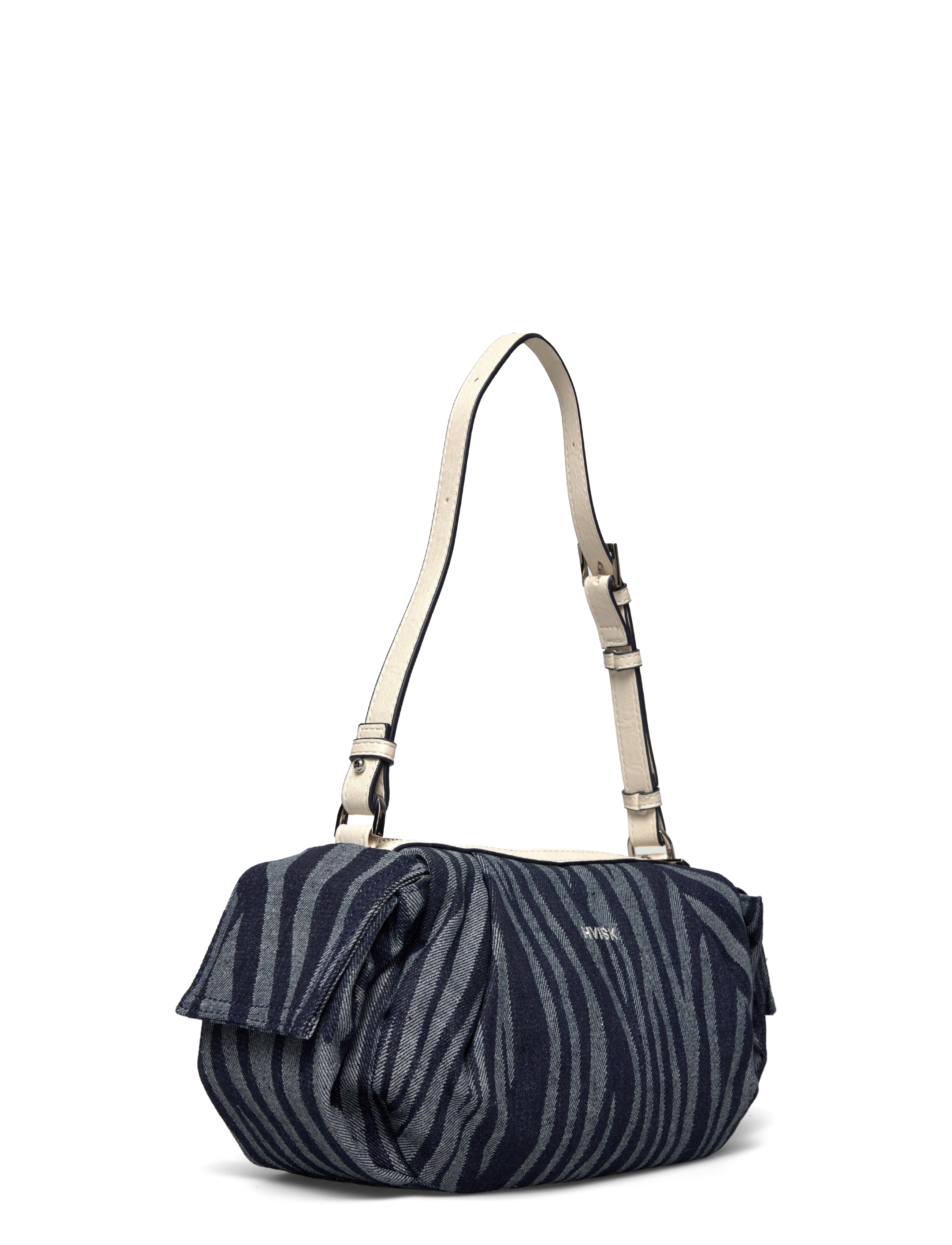 HVISK - ELBIE DENIM - festkläder till outletpriser - navy zebra - 3