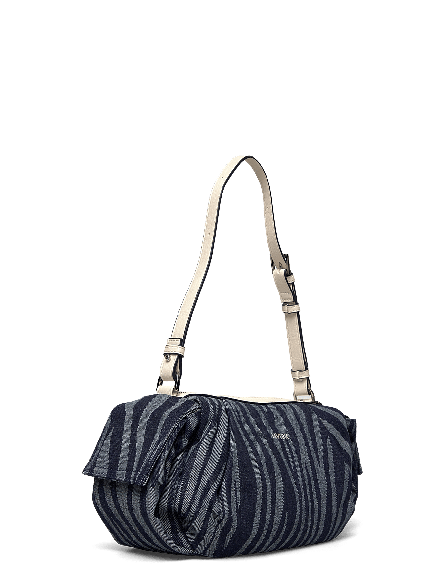 HVISK - ELBIE DENIM - schultertaschen - navy zebra - 3