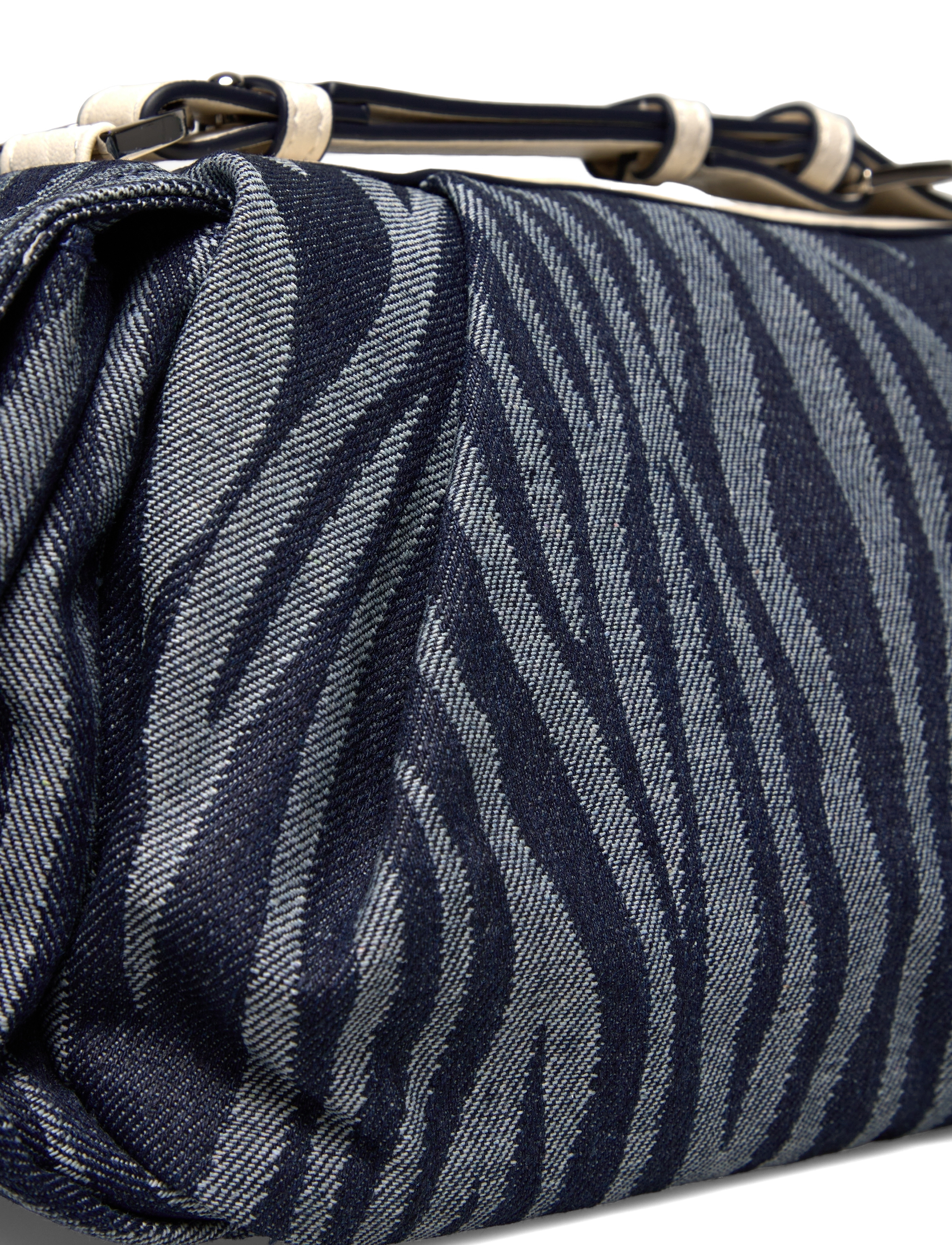HVISK - ELBIE DENIM - festkläder till outletpriser - navy zebra - 4