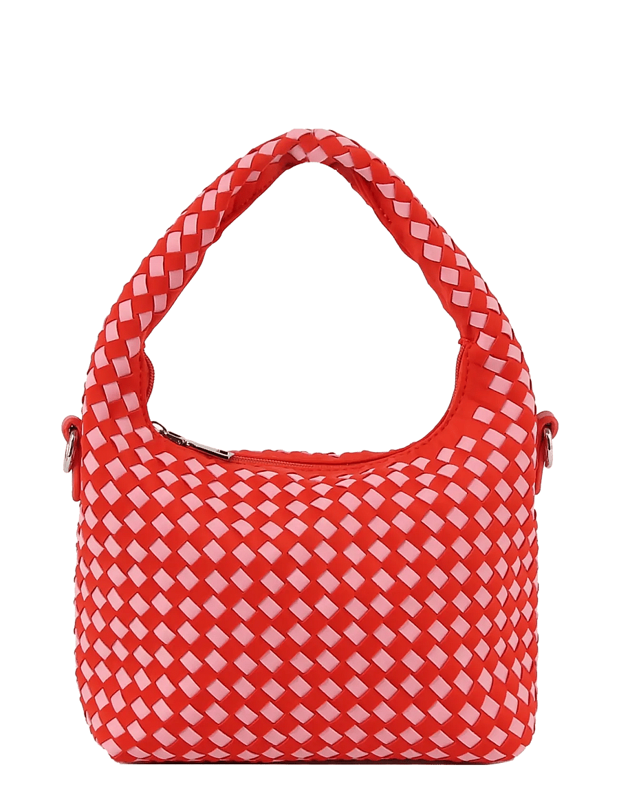 HVISK - TWIST BRAIDED NEOPRENE - særlige begivenheder - red coral - 1