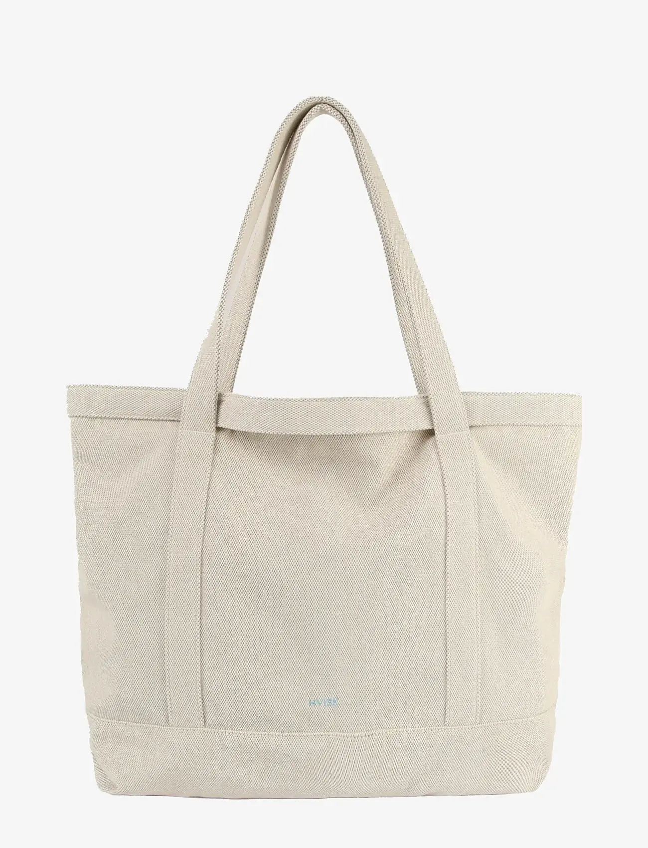HVISK - TOTE CANVAS - white waves - 0