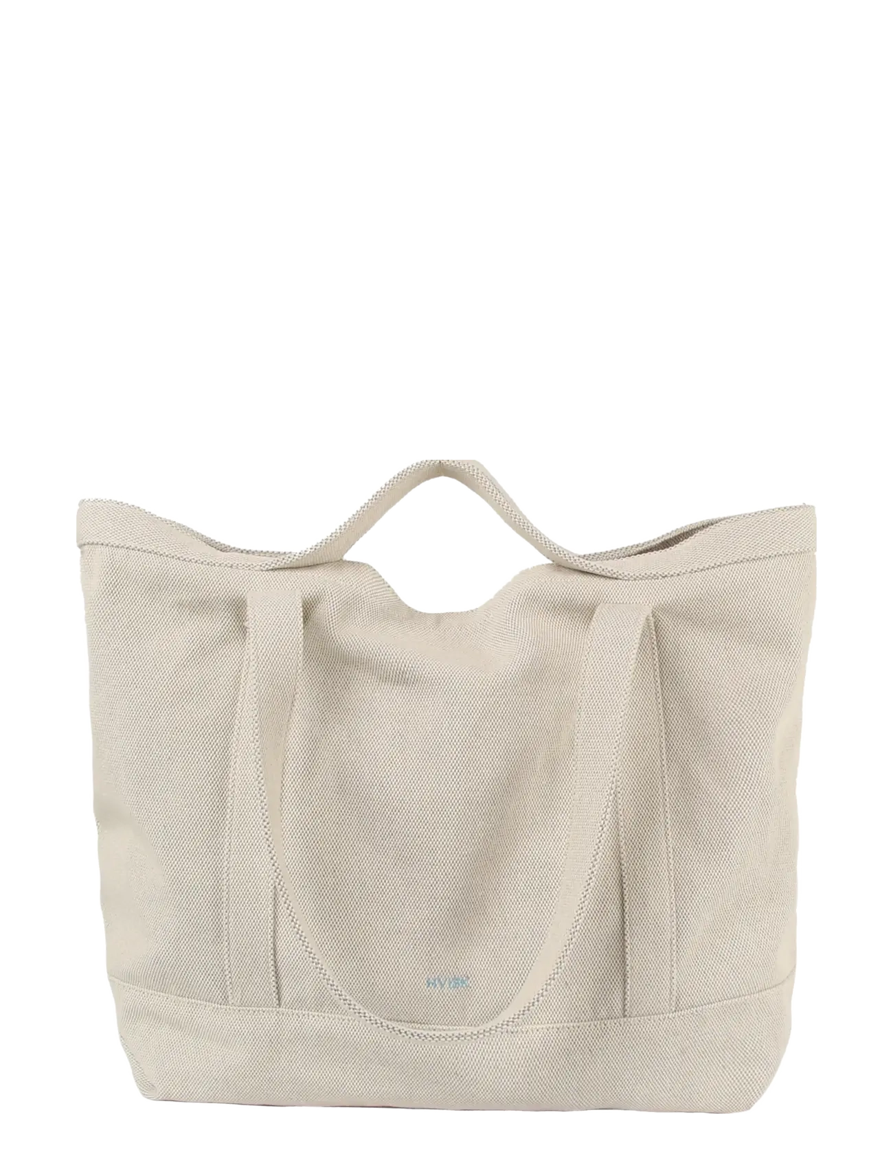 HVISK - TOTE CANVAS - white waves - 3