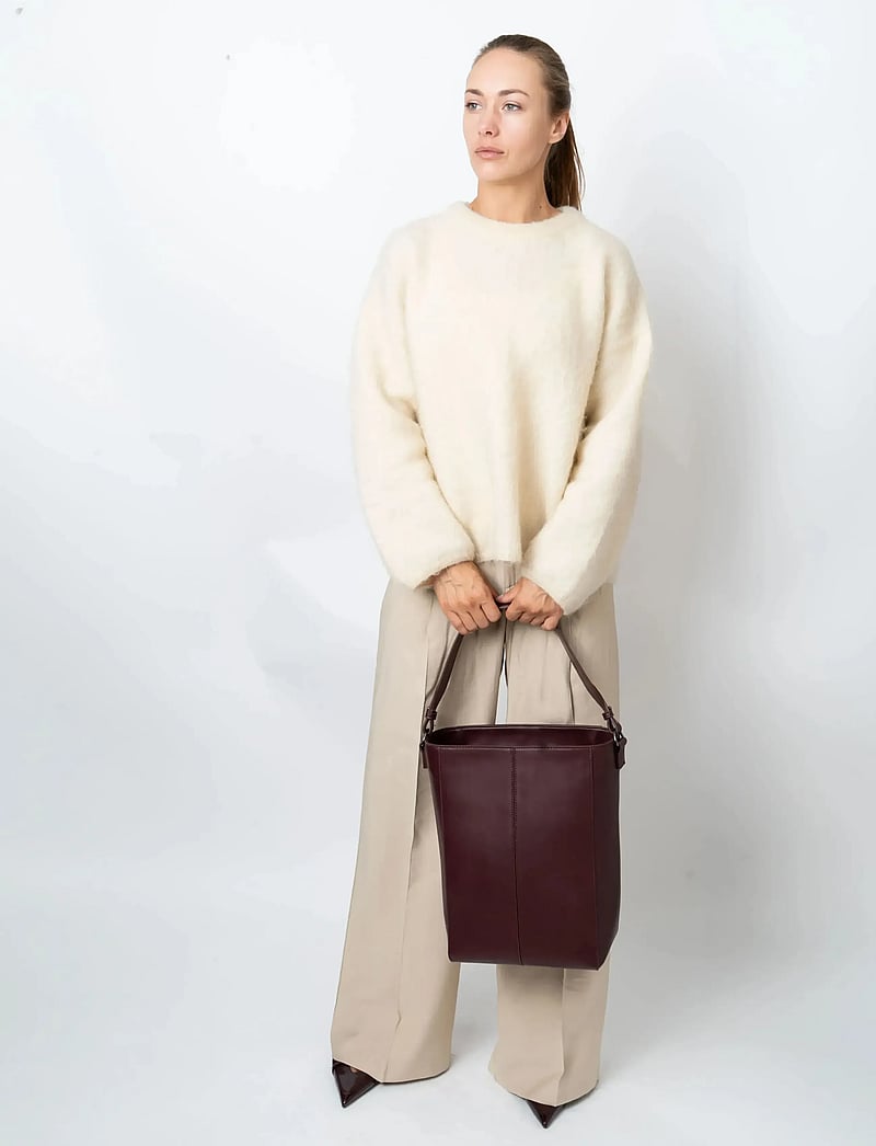 HVISK - CASSET SOFT STRUCTURE - tote-stiilis kotid - midnight plum - 0