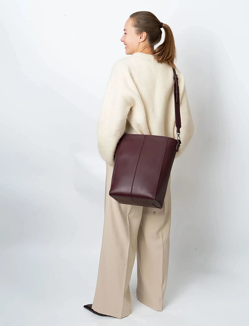 HVISK - CASSET SOFT STRUCTURE - tote-stiilis kotid - midnight plum - 5