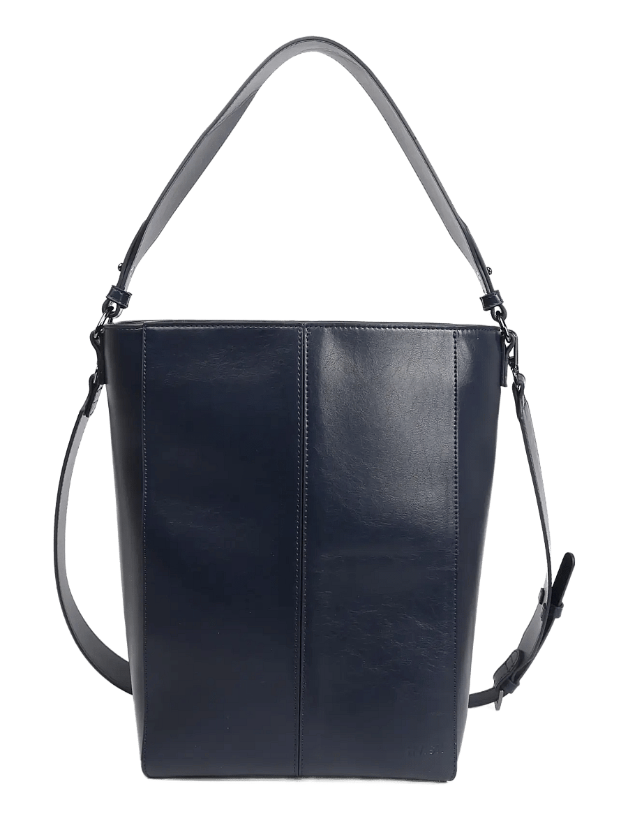 HVISK - CASSET GLOSSY STRUCTURE - beuteltaschen - eclipse blue - 1