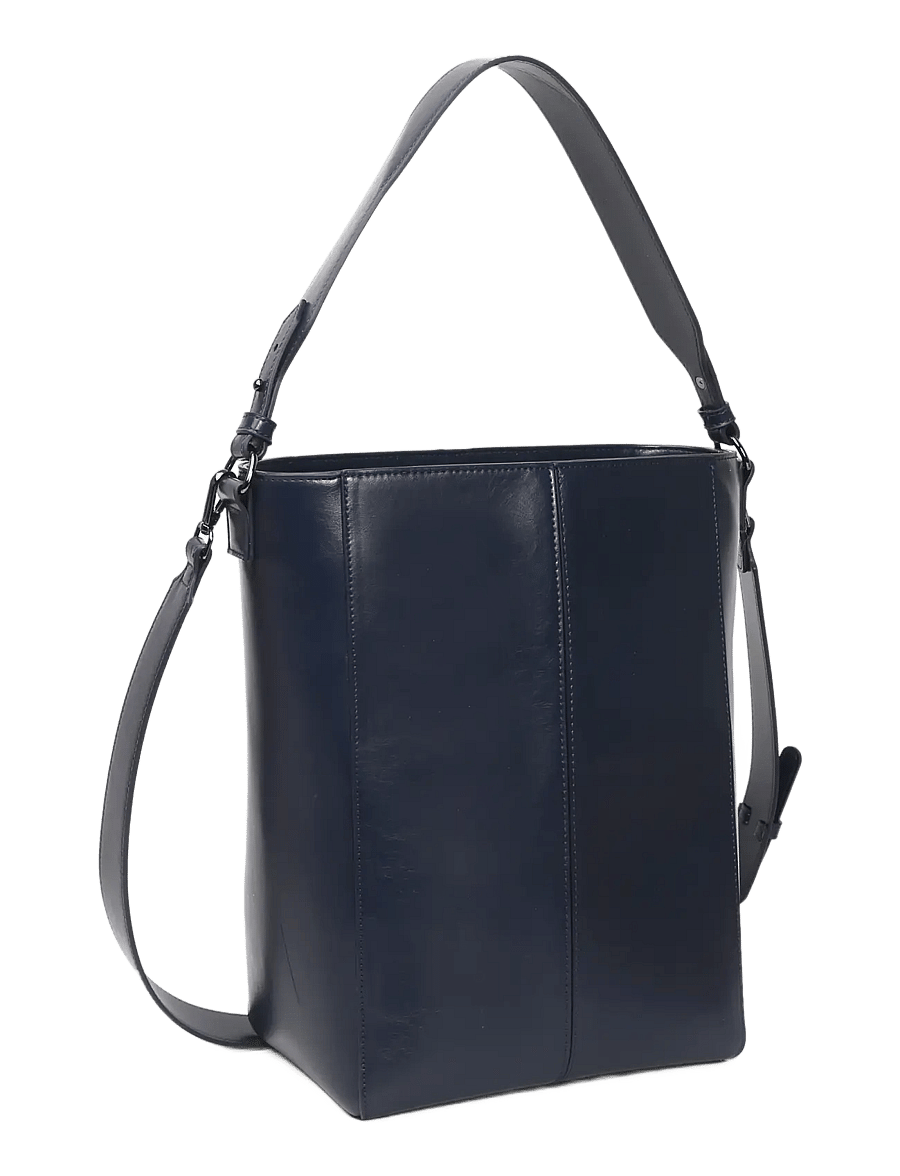 HVISK - CASSET GLOSSY STRUCTURE - beuteltaschen - eclipse blue - 2