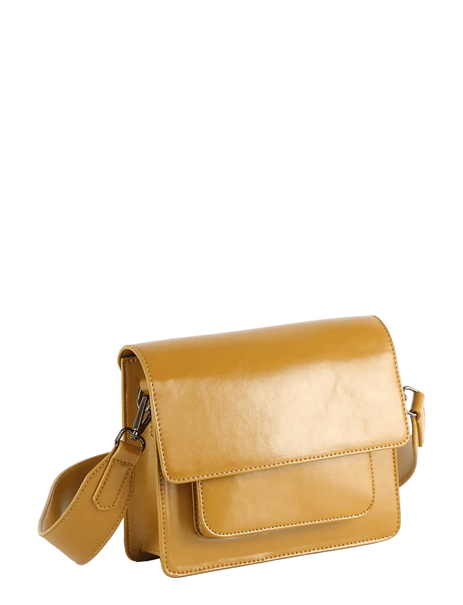 HVISK - CAYMAN POCKET GLOSSY STRUCTURE - Üleõlakotid - amber haze - 1