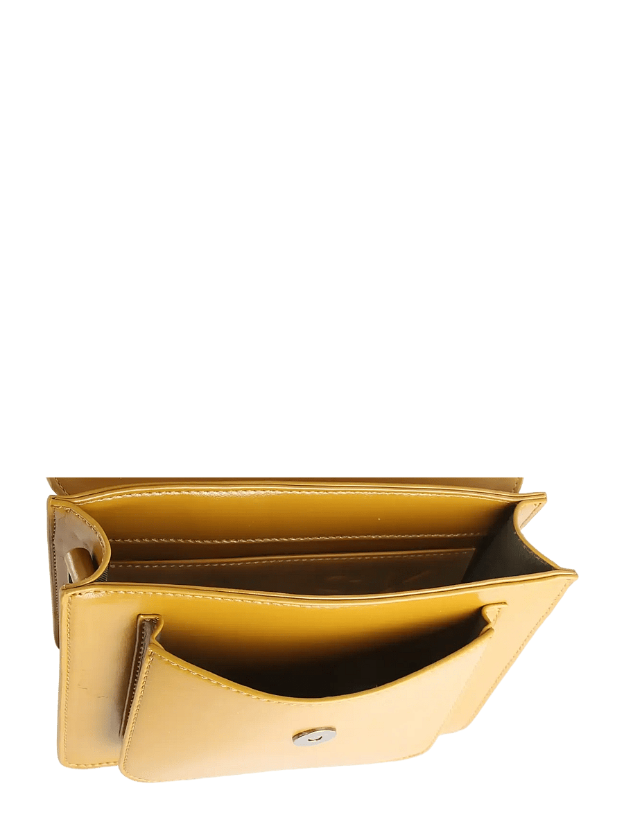 HVISK - CAYMAN POCKET GLOSSY STRUCTURE - Üleõlakotid - amber haze - 2
