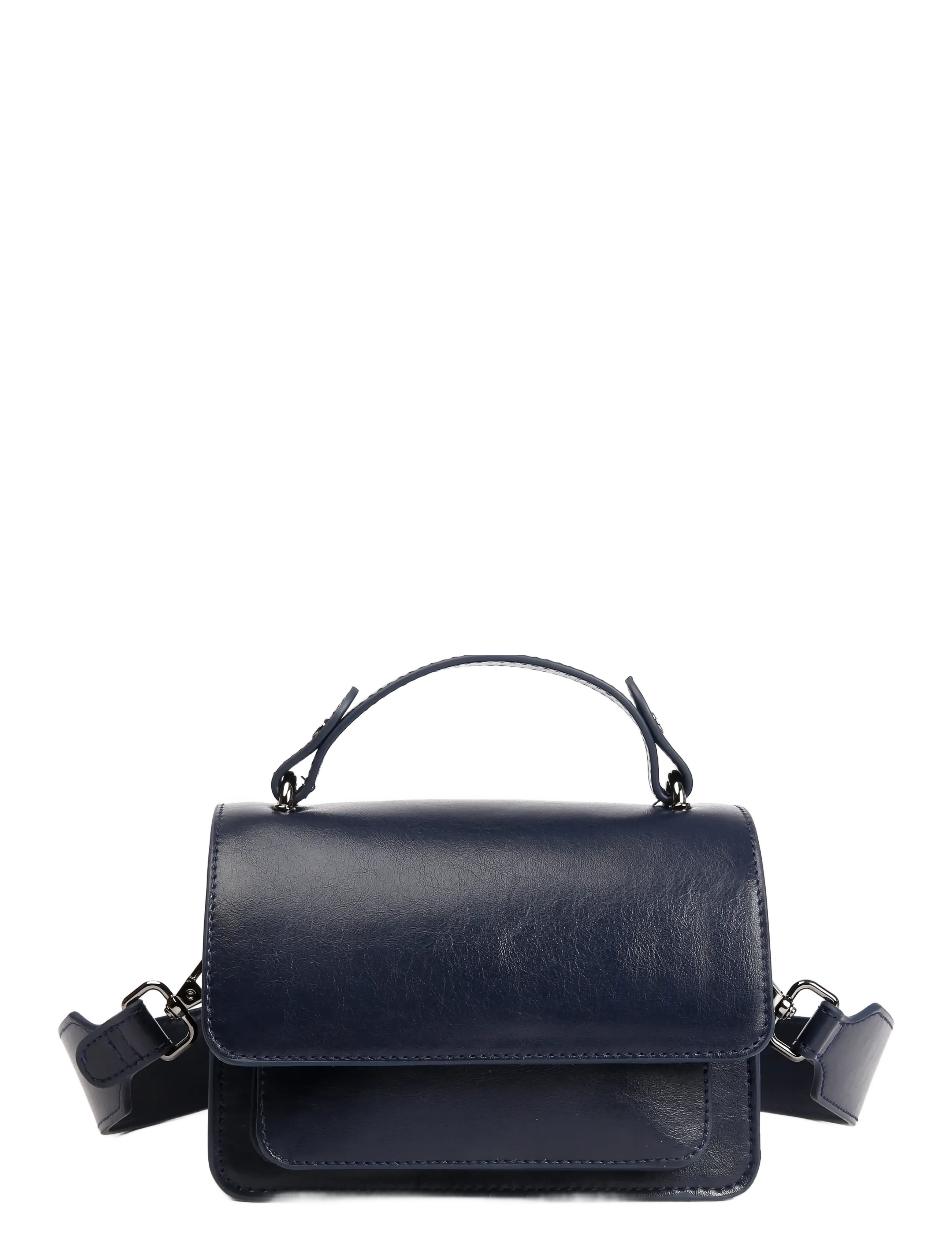 HVISK Renei Glossy Structure, One Size, Bags, Marineblau - Small Shoulder Bags-crossbody Frauen