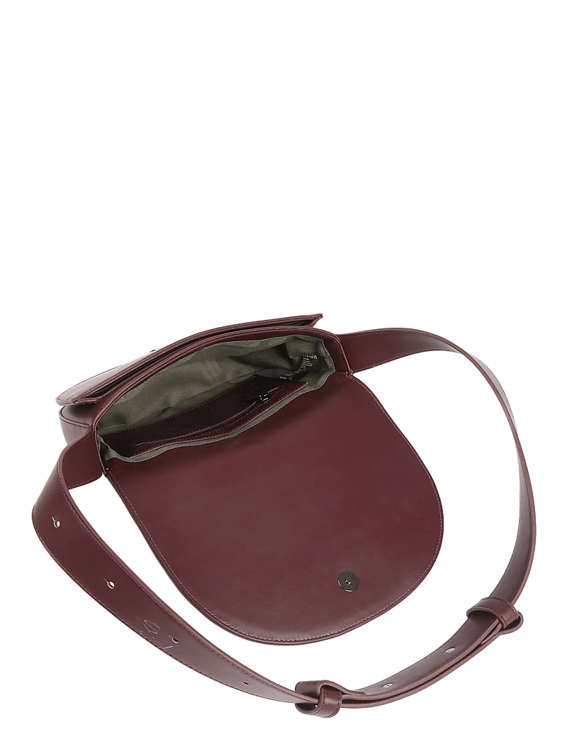 HVISK - CLIFF SOFT STRUCTURE - crossbody bags - midnight plum - 3