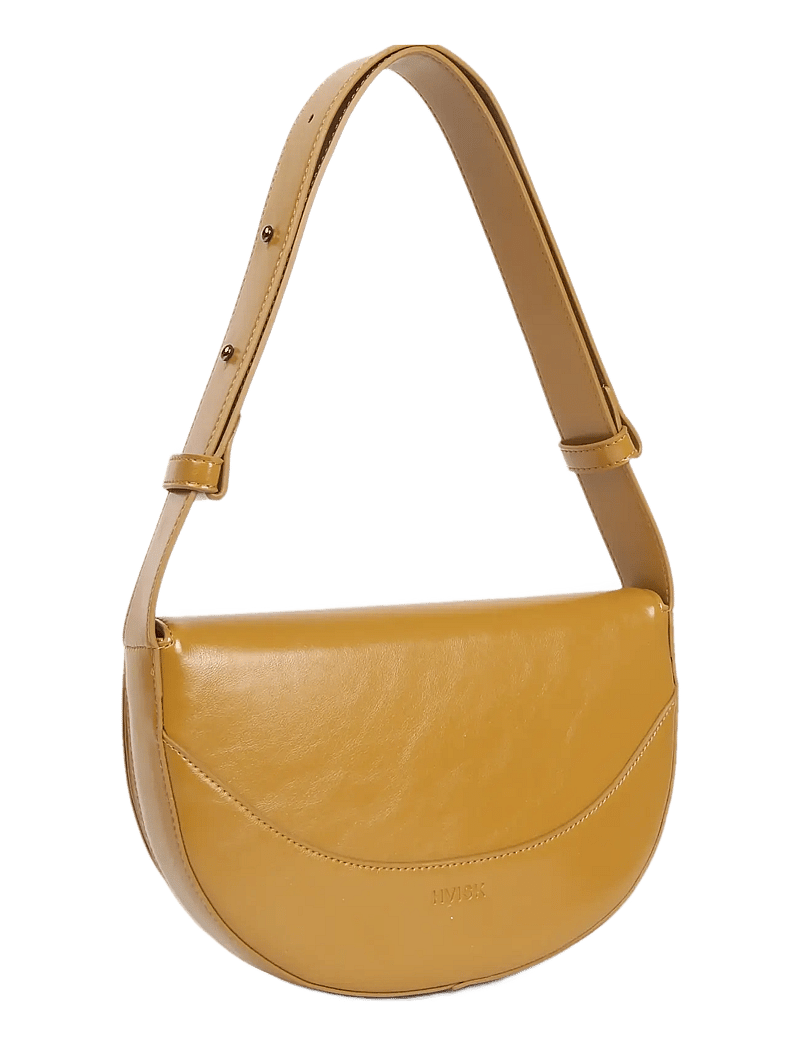 HVISK - CLIFF GLOSSY STRUCTURE - crossbody bags - amber haze - 2
