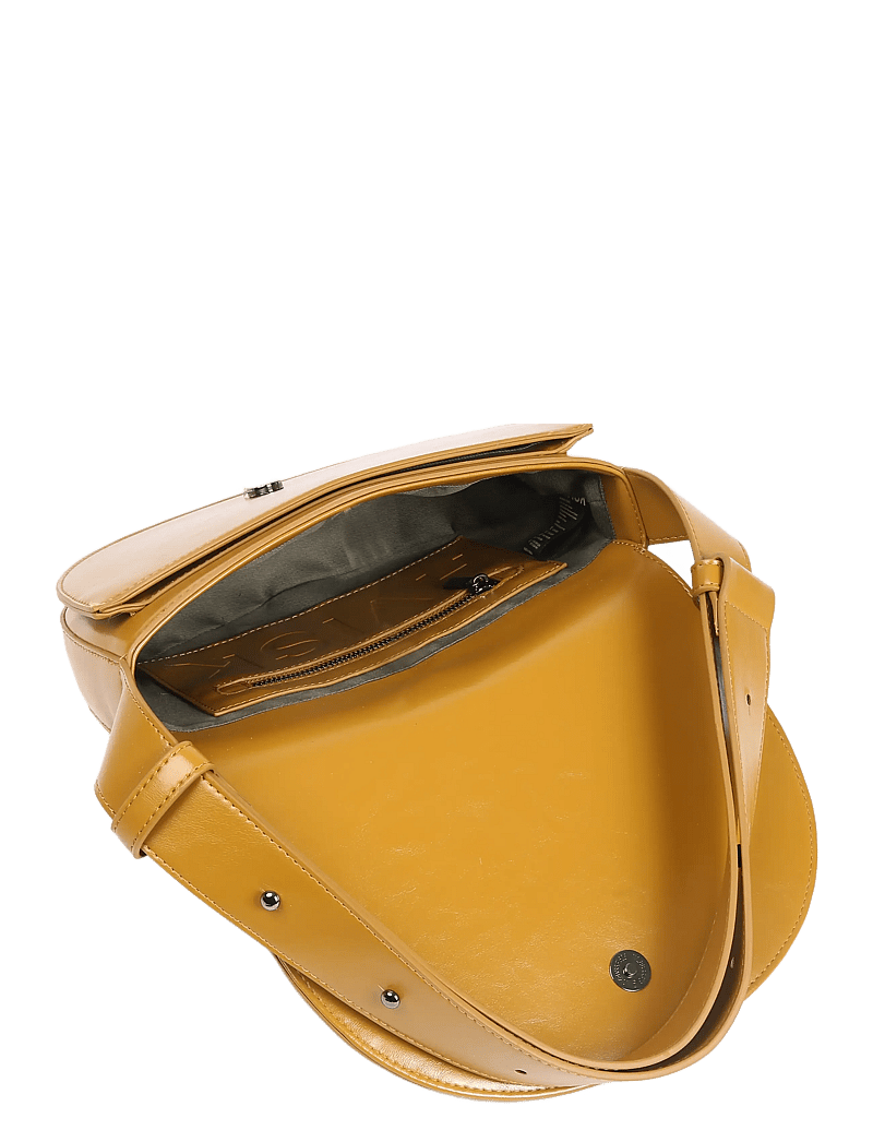 HVISK - CLIFF GLOSSY STRUCTURE - crossbody bags - amber haze - 3