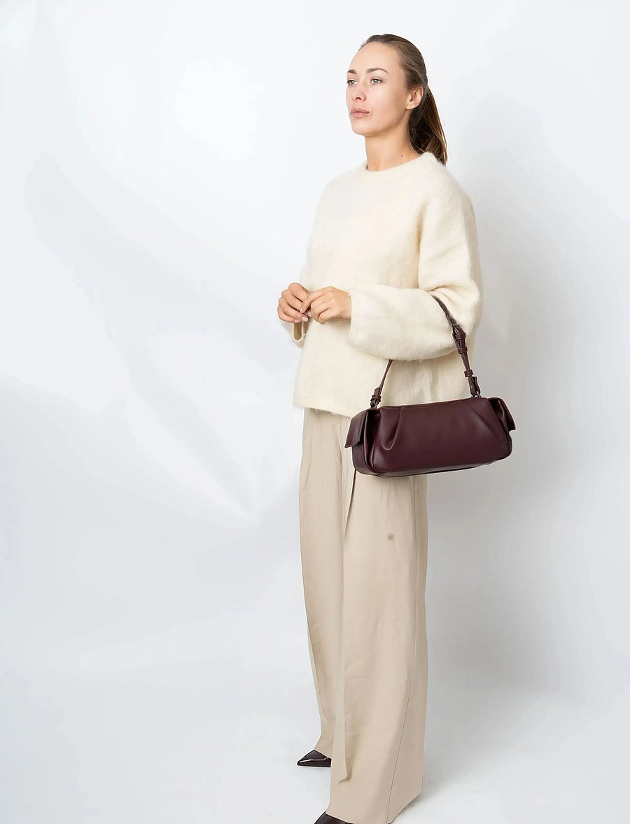 HVISK - ELBIE SOFT STRUCTURE - schultertaschen - midnight plum - 0