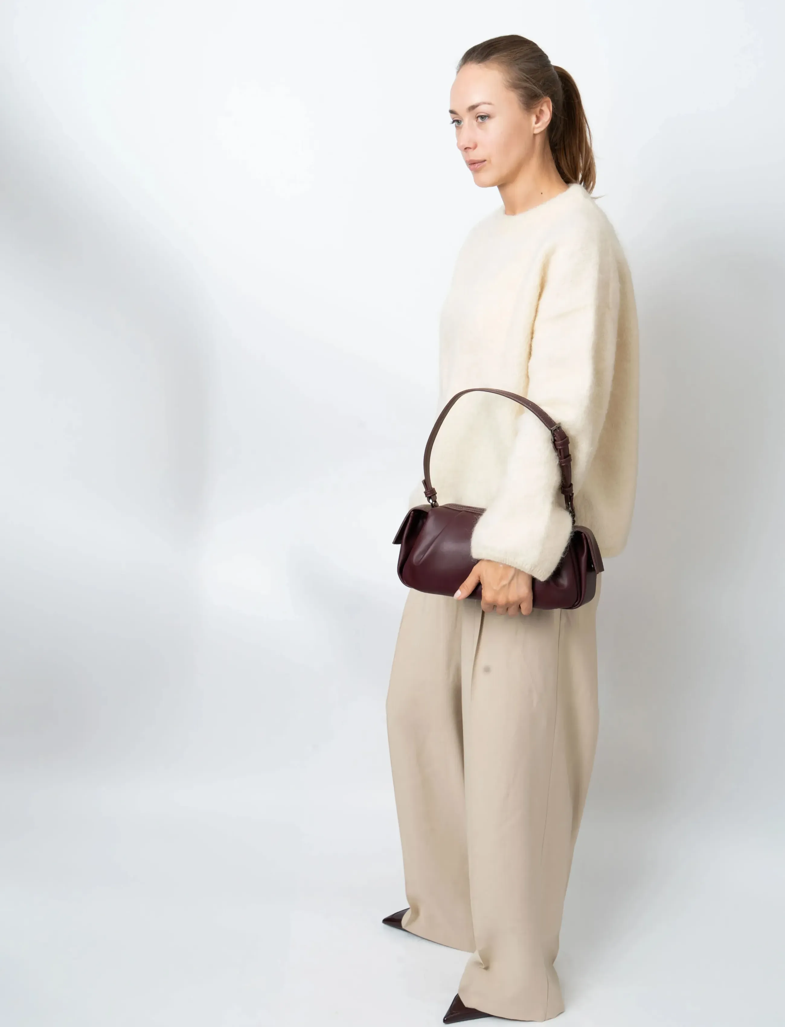 HVISK - ELBIE SOFT STRUCTURE - festmode zu outlet-preisen - midnight plum - 4