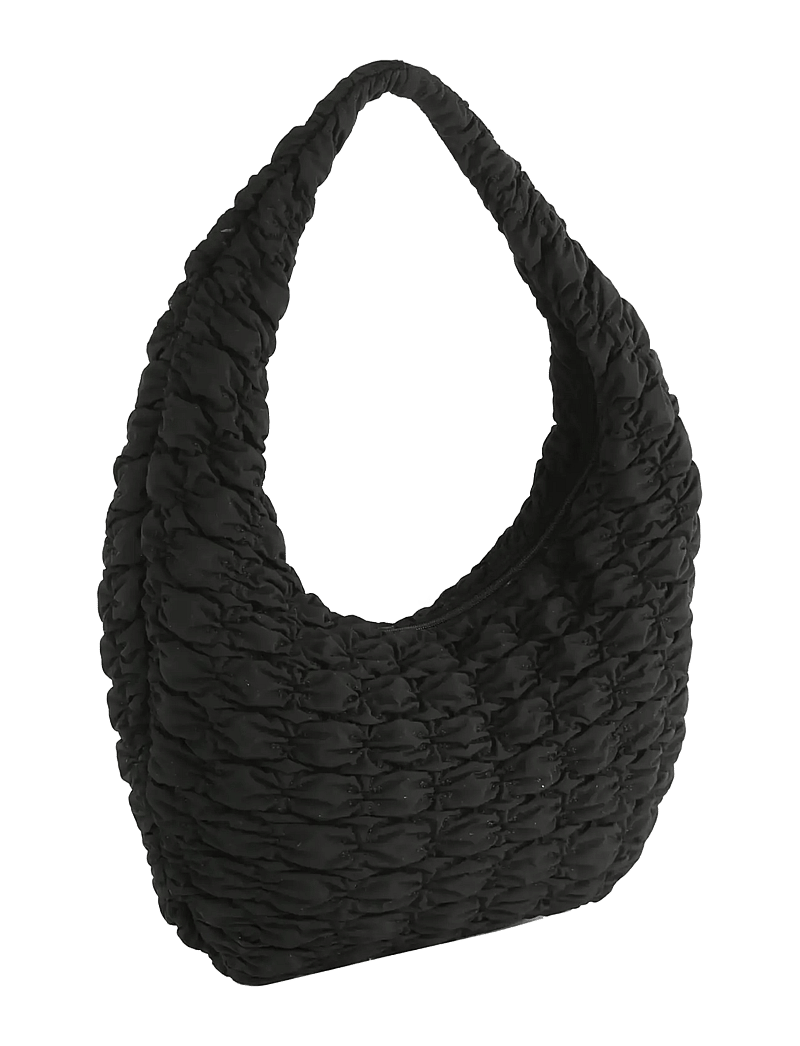 HVISK - HAZE MATTE TWILL QUILT - tote bags - black - 2