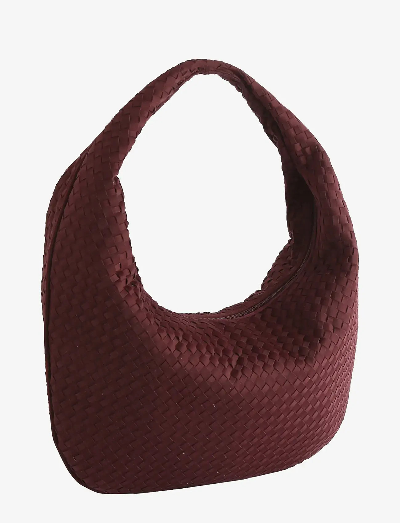 HVISK - HAZE BRAIDED NEOPRENE - tote bags - midnight plum - 2