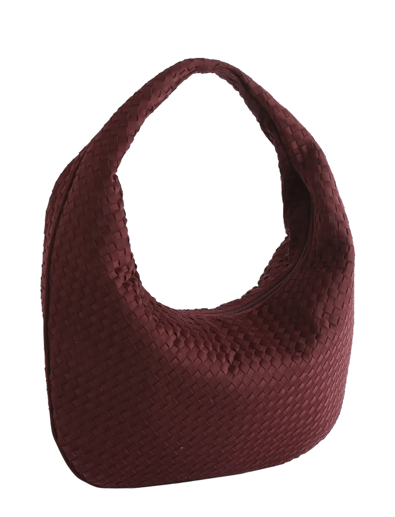 HVISK - HAZE BRAIDED NEOPRENE - tote bags - midnight plum - 2