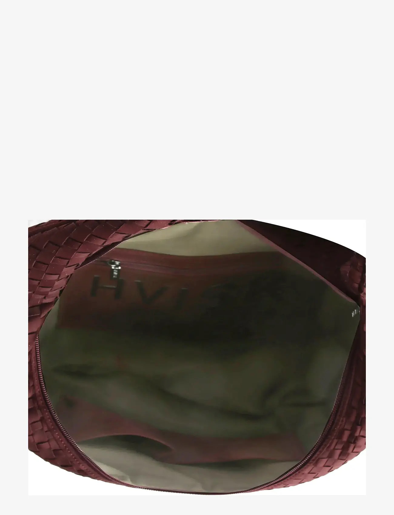 HVISK - HAZE BRAIDED NEOPRENE - tote bags - midnight plum - 3