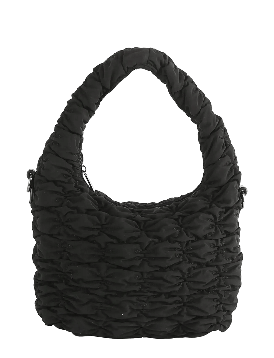 HVISK - TWIST TWILL QUILT - kasdienis stilius - black - 1