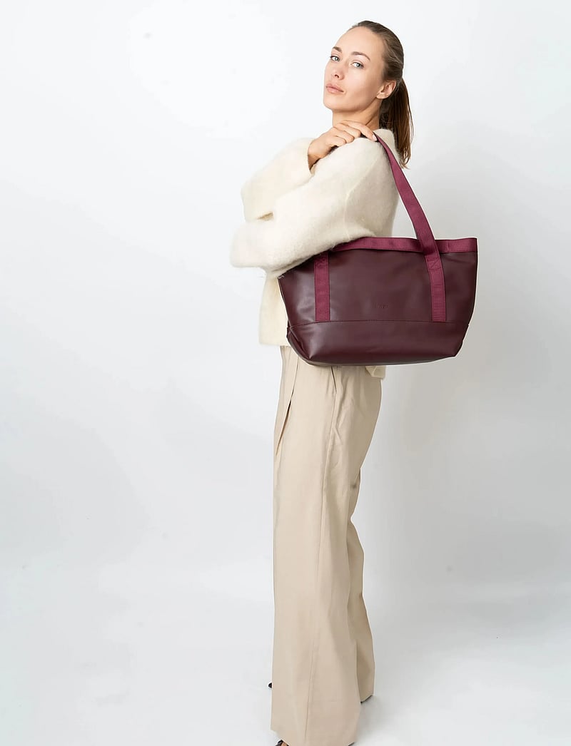 HVISK - FETCH SOFT STRUCTURE - bucket bags - midnight plum - 0