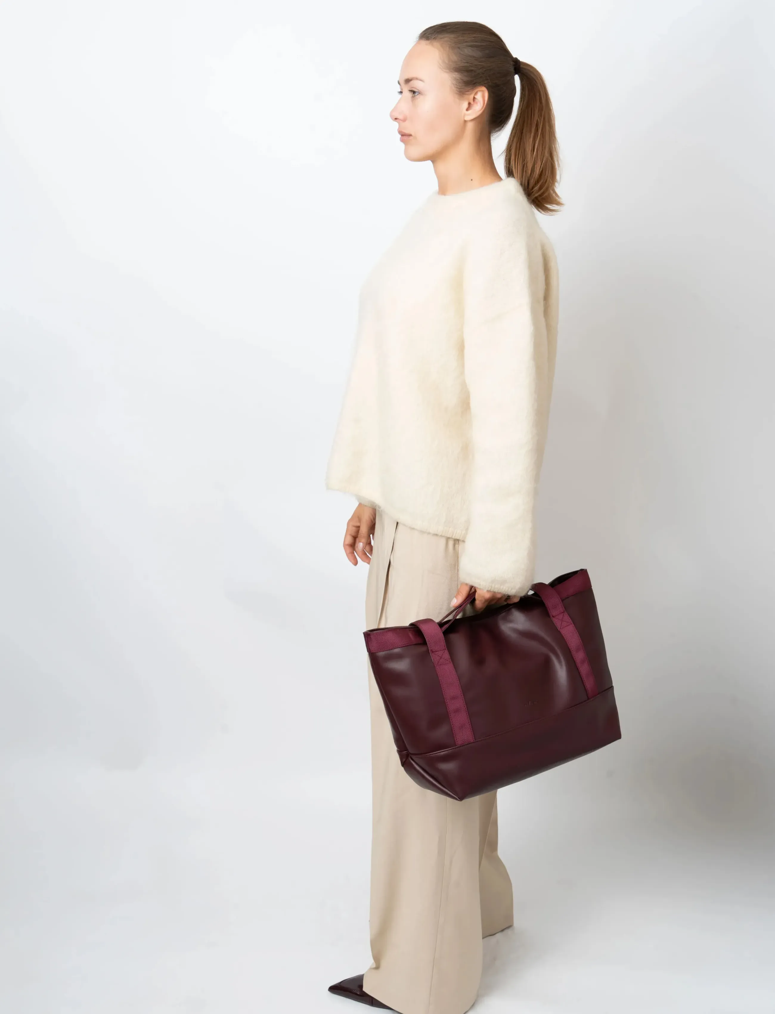 HVISK - FETCH SOFT STRUCTURE - damen - midnight plum - 5