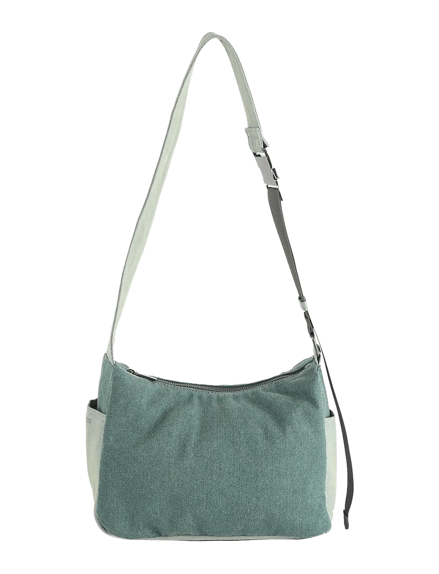 HVISK - TRACY DENIM - crossbody bags - teal tones - 1