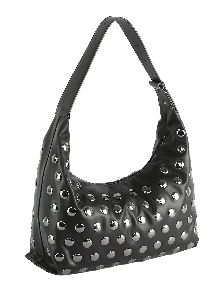 HVISK - LANE SOFT STRUCTURE STUDS - tote bags - black - 2