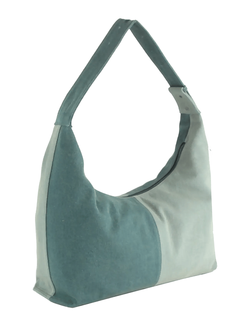 HVISK - LANE DENIM - tote bags - teal tones - 1