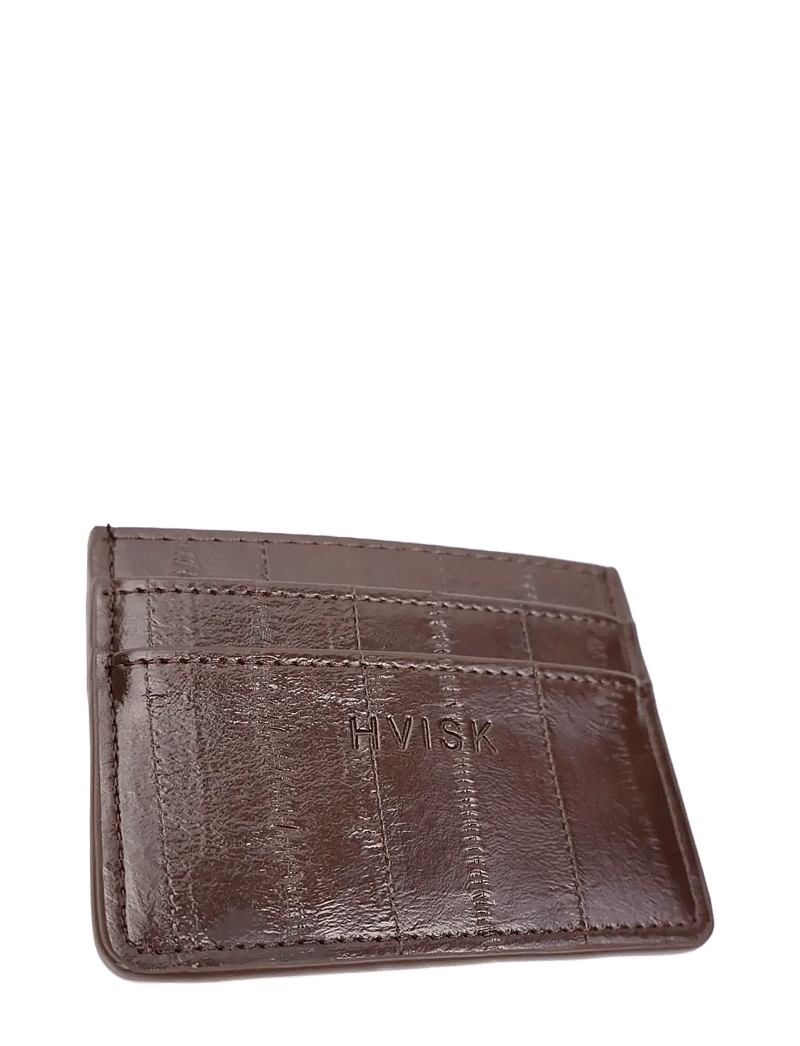 HVISK - CARDHOLDER STROKE STRUCTURE - kartenetuis - espresso - 1