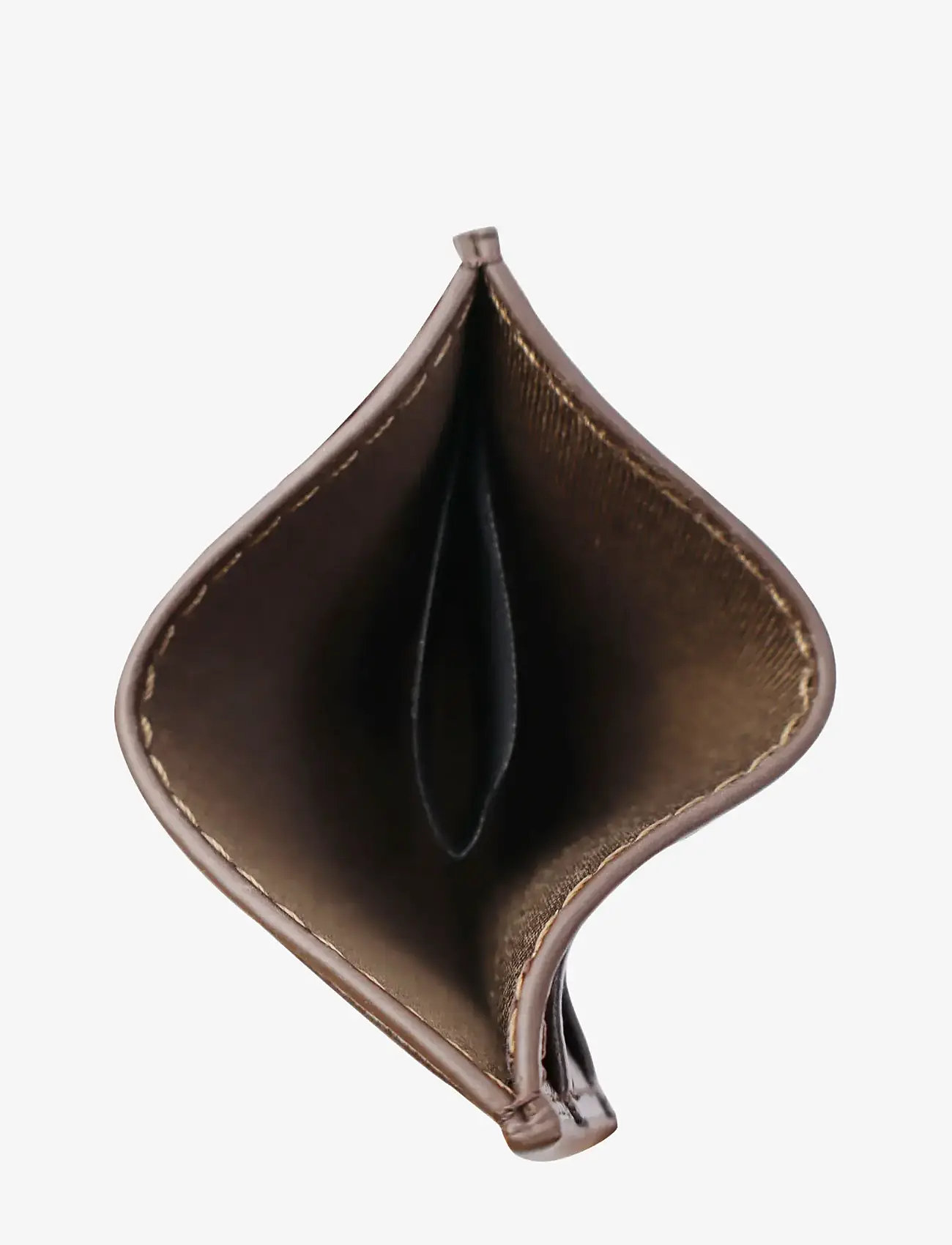HVISK - CARDHOLDER STROKE STRUCTURE - kartenetuis - espresso - 2