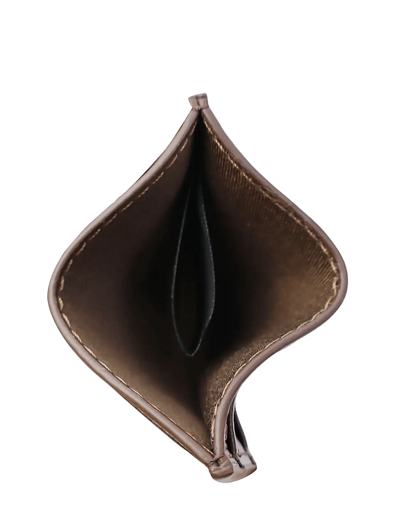 HVISK - CARDHOLDER STROKE STRUCTURE - kartenetuis - espresso - 2