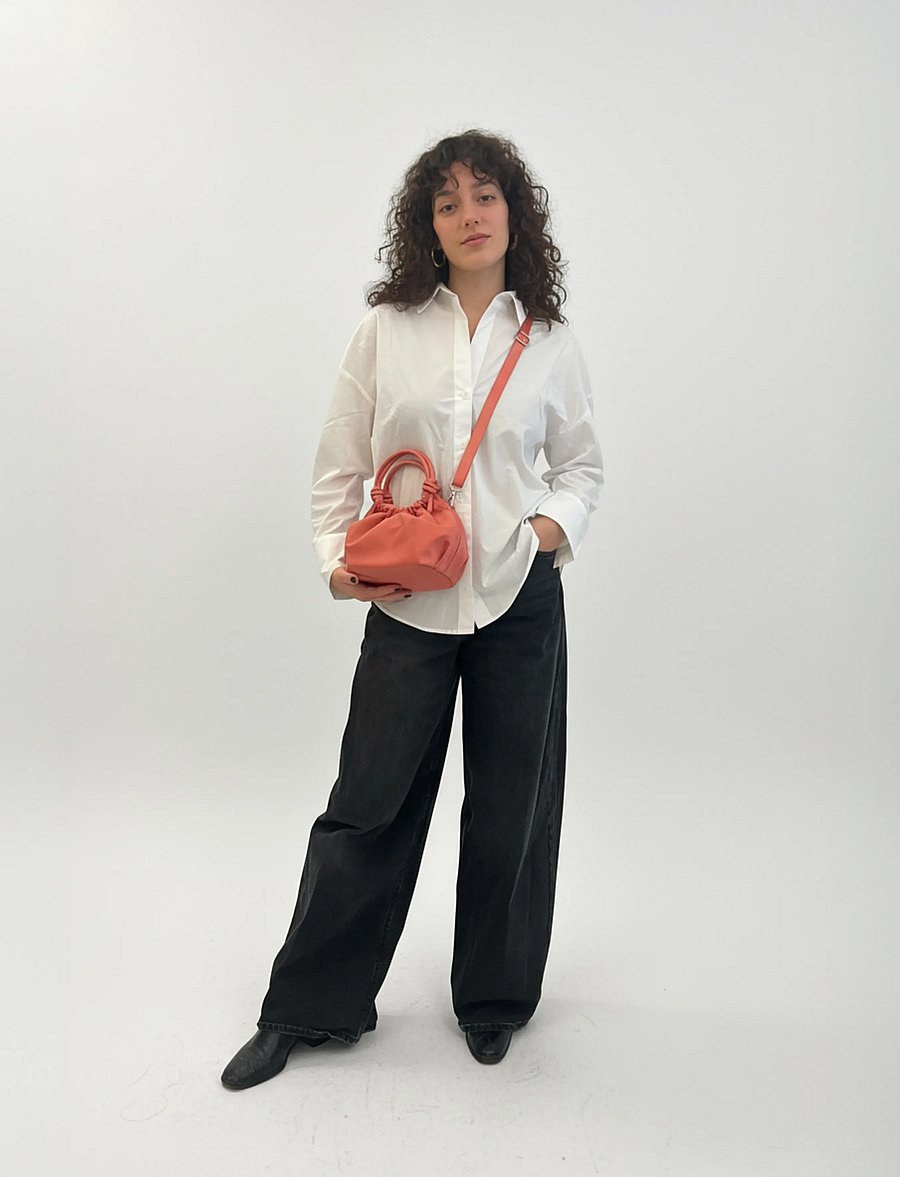 HVISK - JOLLY MATTE TWILL - paunkotid - blush coral - 4