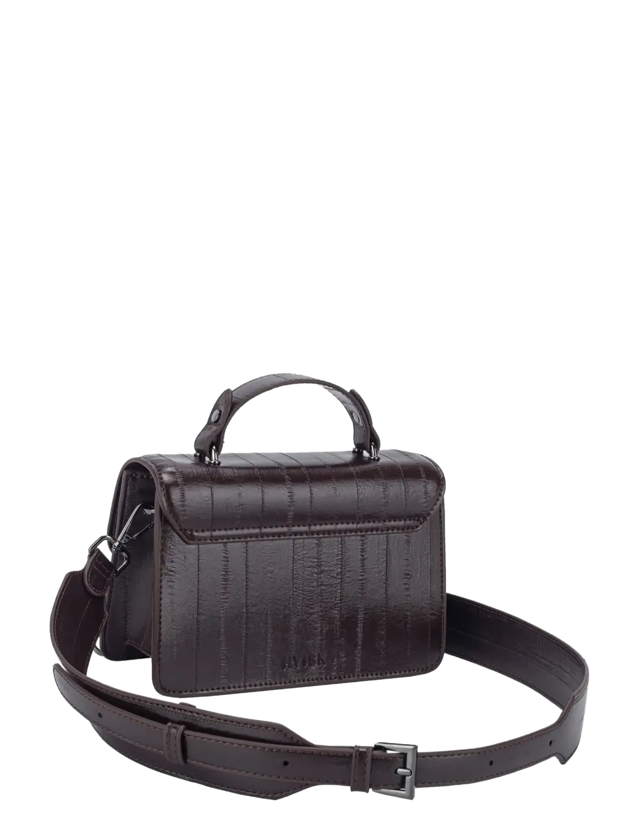 HVISK - CRANE STROKE STRUCTURE - party wear at outlet prices - espresso - 2
