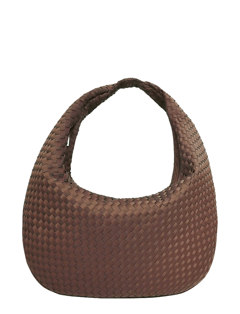 HVISK - HAZE BRAIDED NEOPRENE - axelremsväskor - espresso - 1