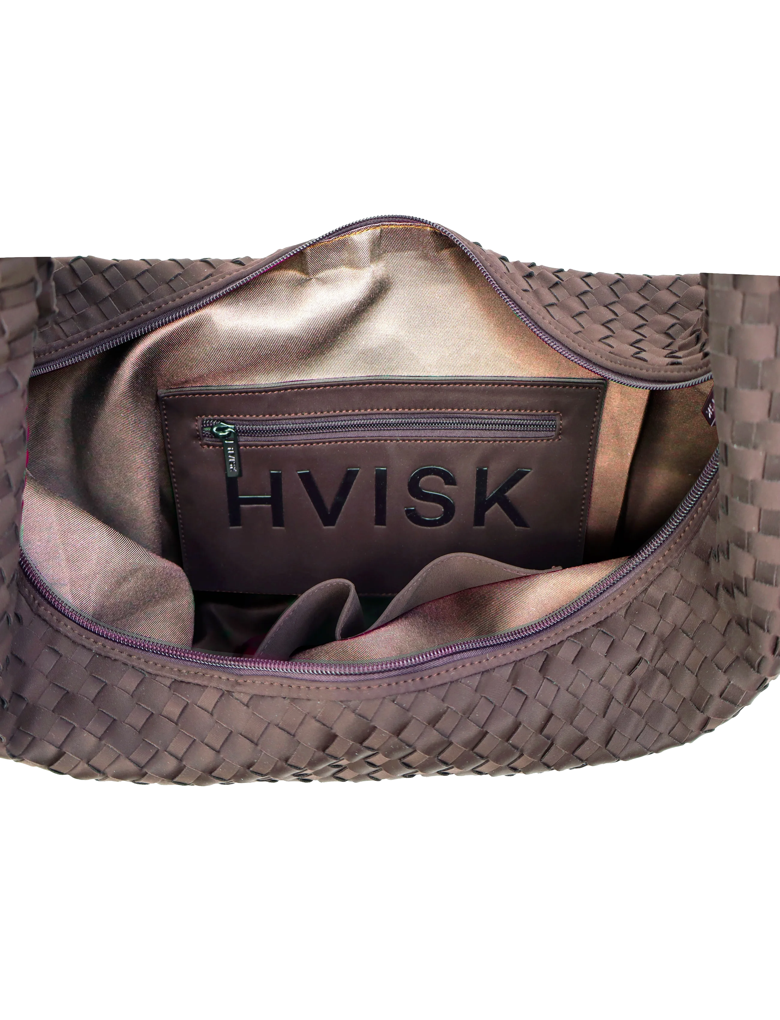 HVISK - HAZE BRAIDED NEOPRENE - vakarėlių drabužiai išparduotuvių kainomis - espresso - 4